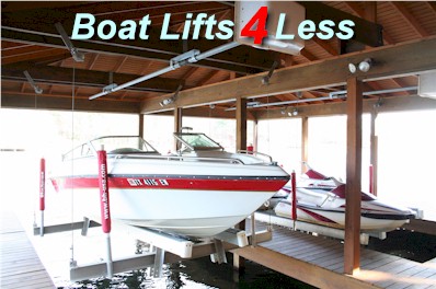 Aluminum boat lift online cradles